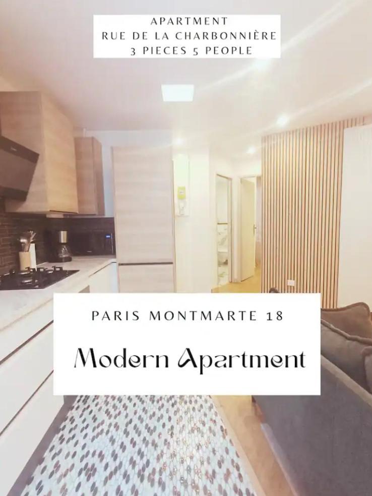 Apt Moderne 2 Chambres 5 Voyageurs Paris Eksteriør bilde